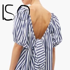 ISO Mara Hoffman Romina Dress-Blue Stripe M, L, XL